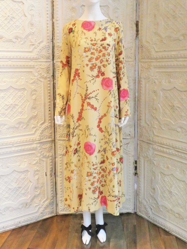 ミクスチャーフラワープリント ワンピース 4298 Shizuka Komuro