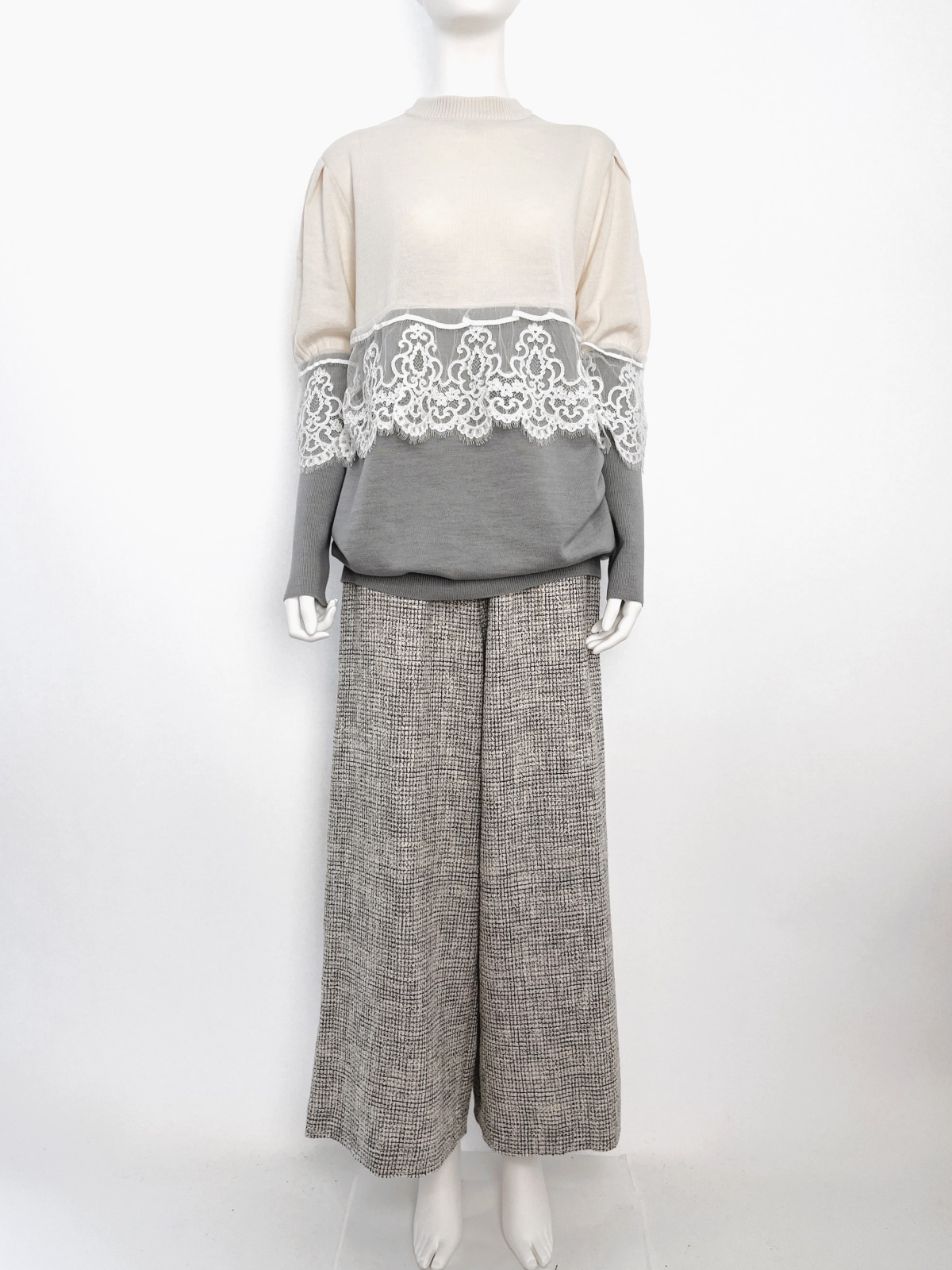 SCYE サイ ウールツイード プリーツパンツ スラックス Shetland Wool Tweed Pleated Trousers  (1121-83041)の通販ページ -- アンドフェブストア - andPheb Stor(E) - 通信販売